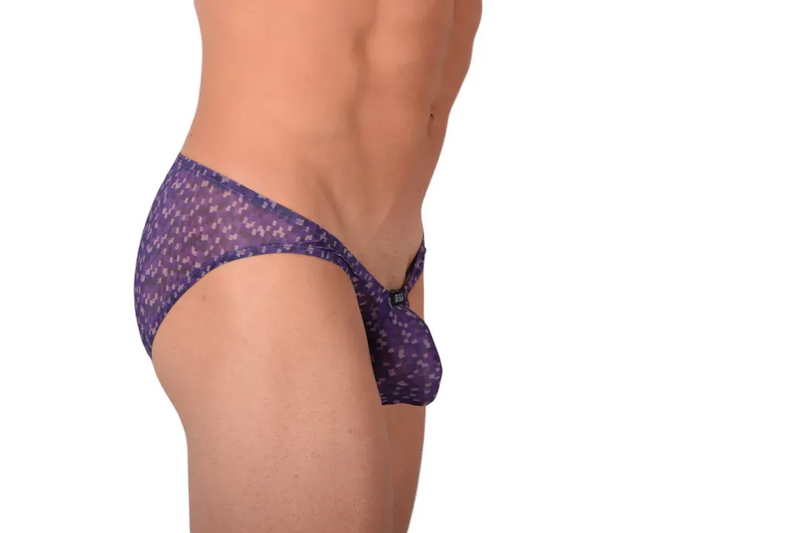 Gregg Homme Brief Second-Skin Mini Briefs No C-Ring Purple NR141003 12A