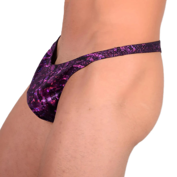 M SMU Sensual Thong Purple Party 33591 MX13