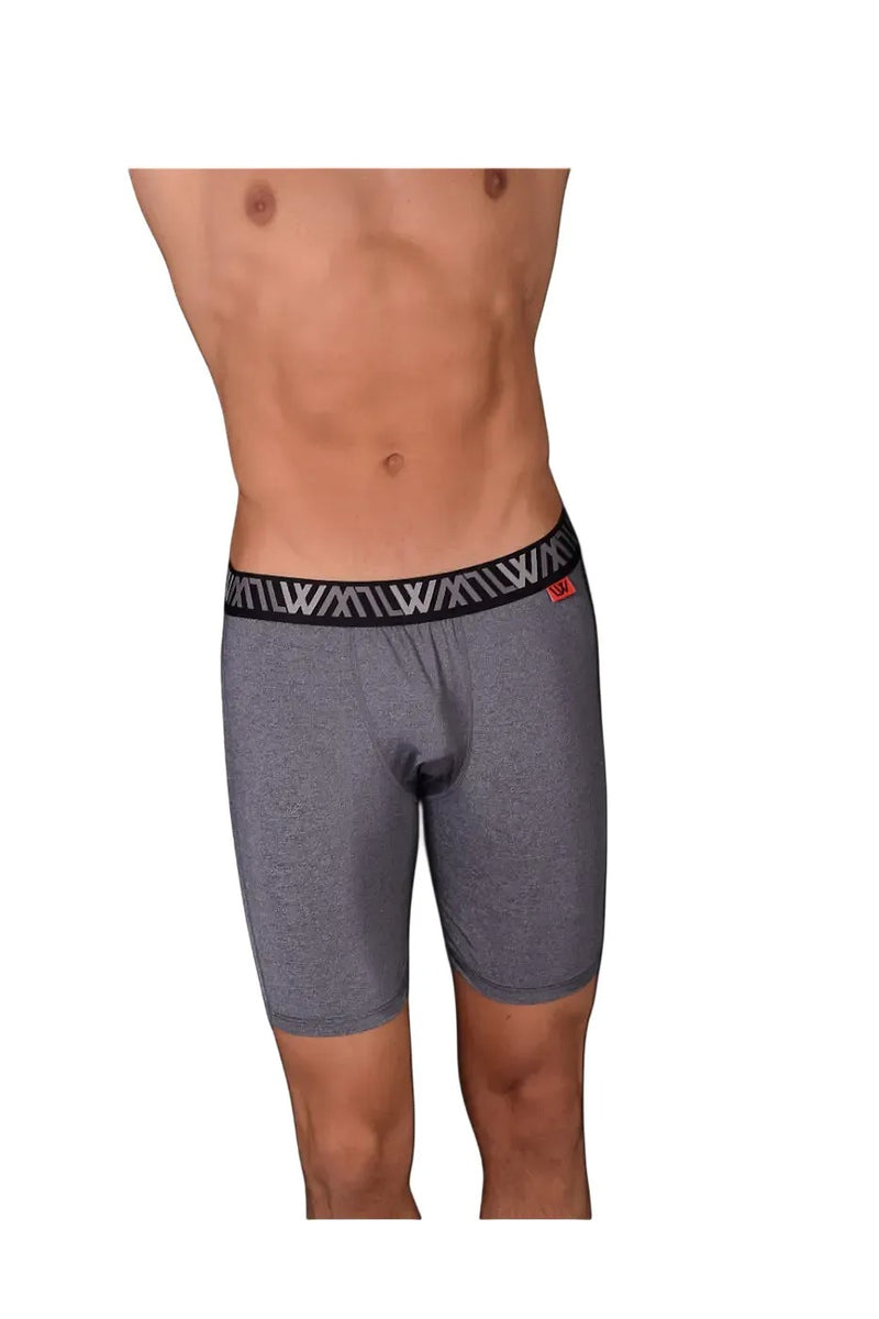 LVW AMSTERDAM Tight Sport Shorts Gym Jammer Activewear Charcoal 20