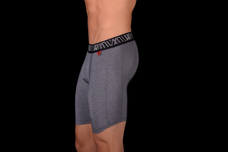 LVW AMSTERDAM Tight Sport Shorts Gym Jammer Activewear Charcoal 20
