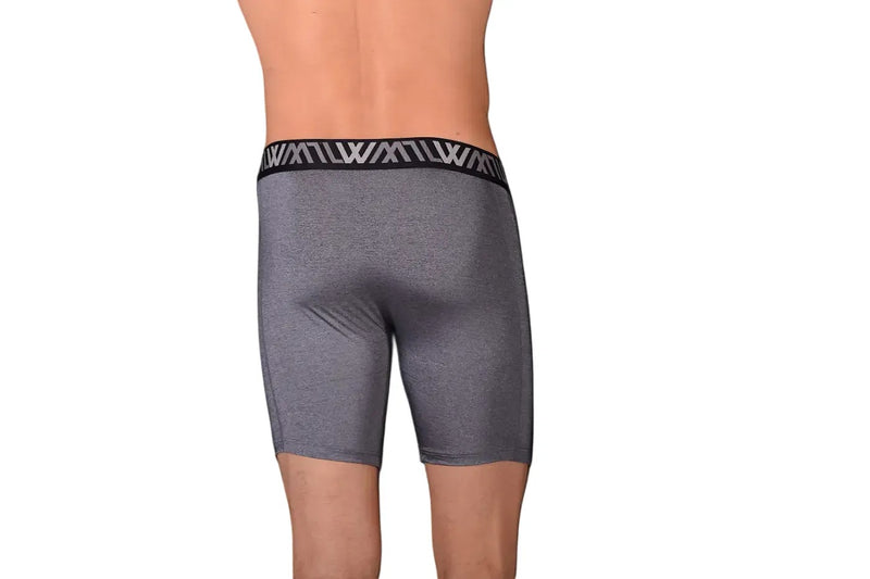 LVW AMSTERDAM Tight Sport Shorts Gym Jammer Activewear Charcoal 20