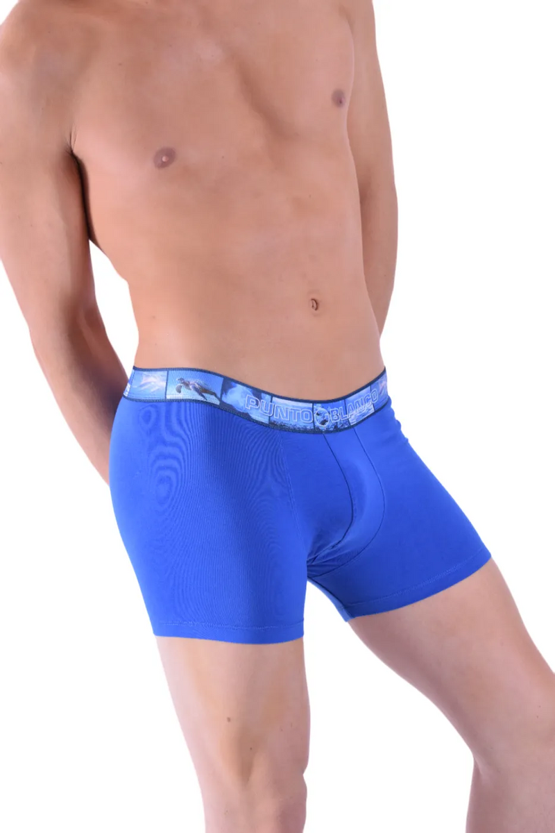 Punto Blanco Boxer Water Seas Boxers Organic Cotton Blue 3388 11