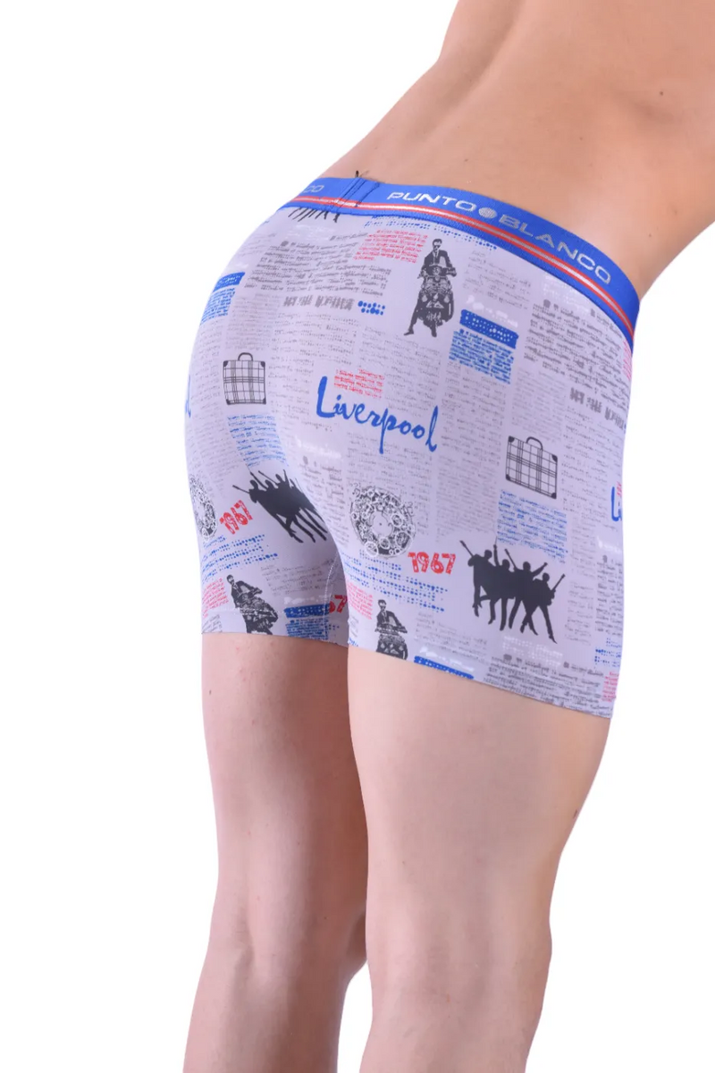 Punto Blanco Boxer LiverPool 1967 Lycra Boxer 3491 6