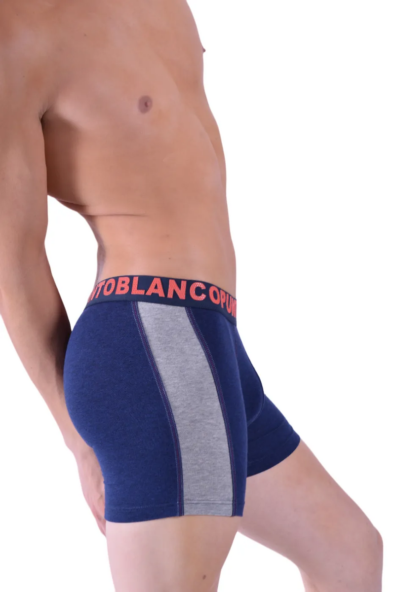 Punto Blanco Boxer Long Casual Cotton Men Underwear Navy 3363 1