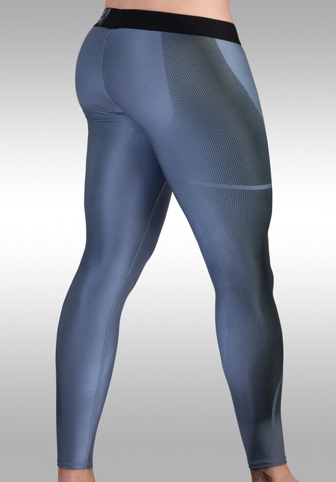 ErgoWear Sports Tight Leggings MAX SE Pants 3D Nose Shaped in Grey/Black 1610