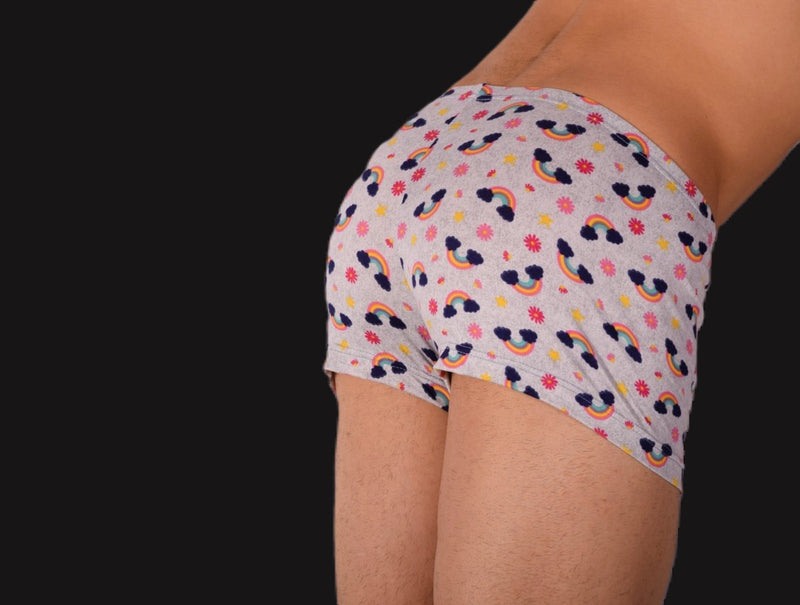 XS/S SMU Mens  Hipster Underwear Rainbow 43104 MX12