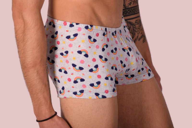 XS/S SMU Mens  Hipster Underwear Rainbow 43104 MX12
