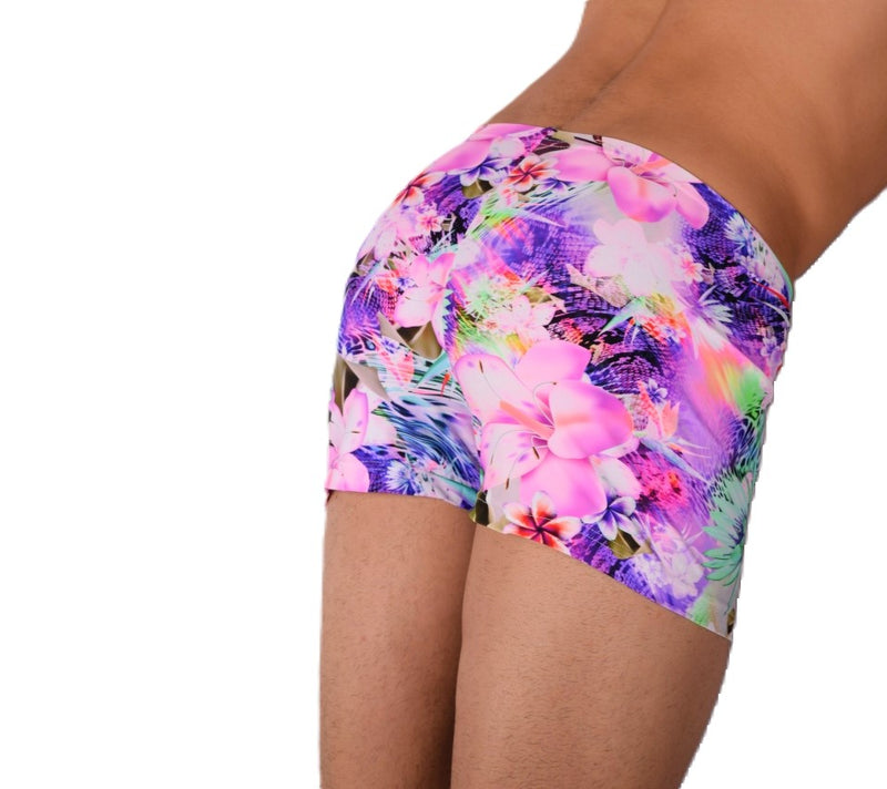 XS/S SMU Hipster Underwear Hot Flowers 43106 MX12