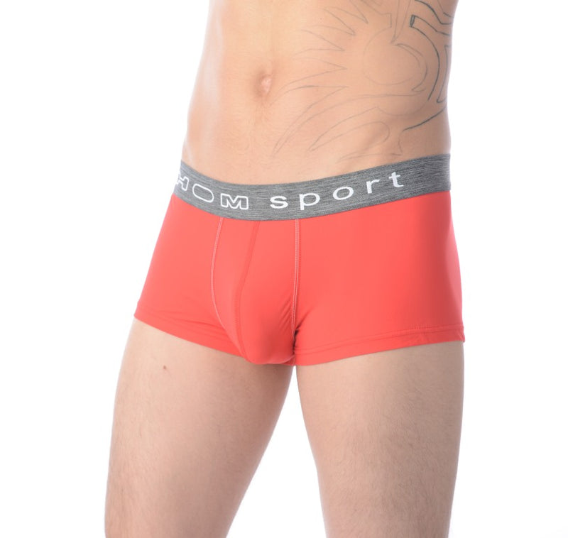 HOM Sports Boxer Snow Hipster Pour Homme RED 1