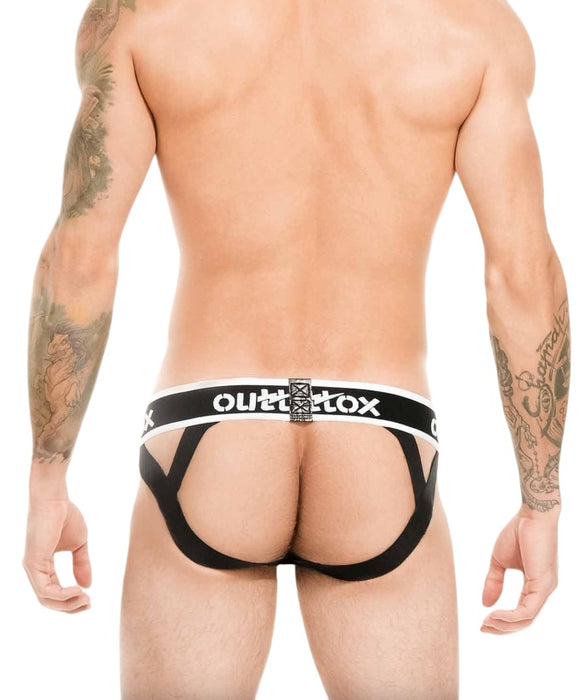 XS Outtox By Maskulo Open front Jock Strap with C ring  24/26'' w 5