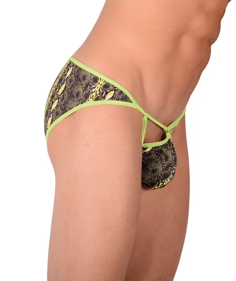 PIKANTE Neon Jockstrap Combo Briefs Front Athletic Support Jock 0509 4