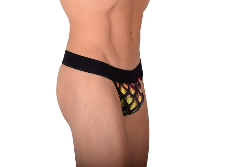 PIKANTE Rainbow Thong Super Stretch Microfiber Sleek Fits Thongs 0829 3
