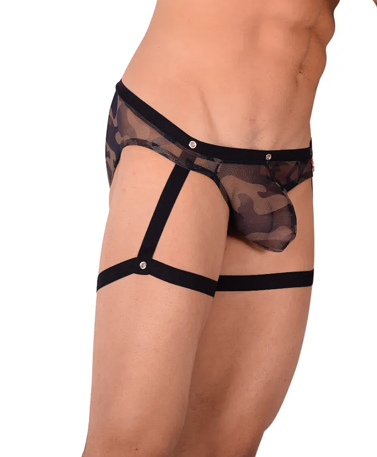 PIKANTE Torture Briefs Low-Rise Smooth Stretch Microfiber Athletic Energy 0833 4