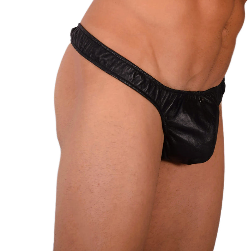 SMU Show Thong Soft Leather Calf Skin Stretchable 100804 35