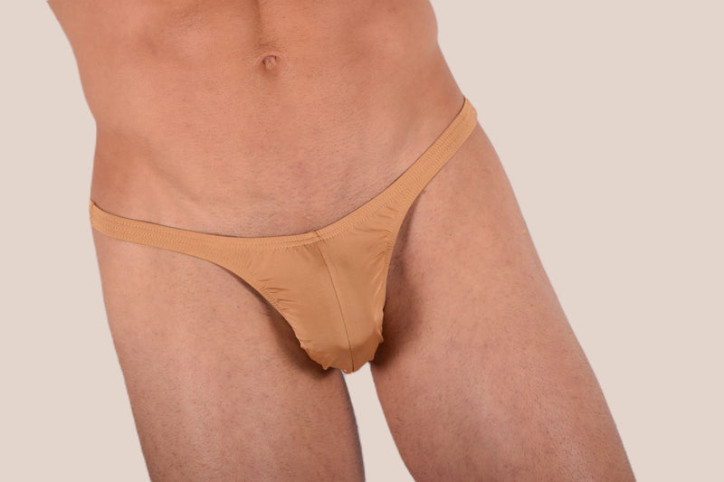 XS/S SMU Mens Swim Tanning Thong 33224 MX11