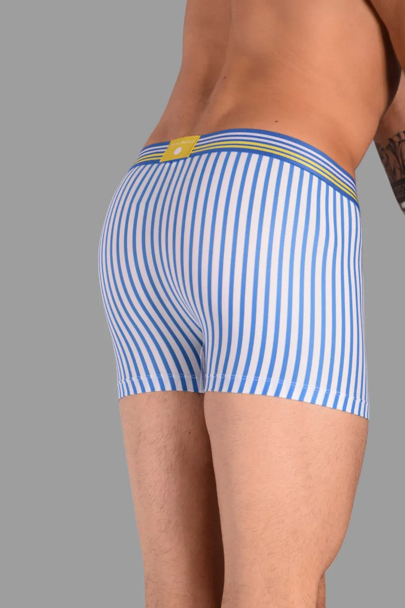 SMALL Mens Punto Blanco Boxer Jumping Blue Stripe 33022-Tab3-S