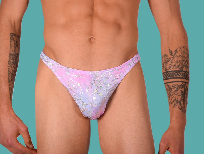 XS/S SMU Mens Super Soft Lime Flash Thong 33395 MX11