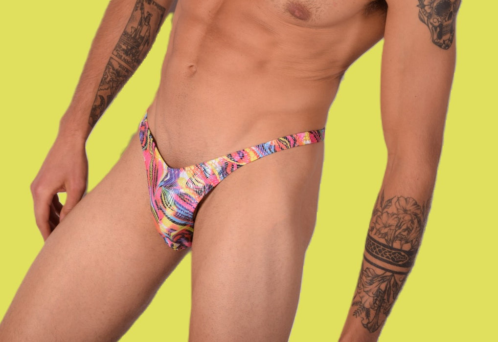 S/M SMU Mens Sensual Swim Tanning Flash Thong 33409 MX11