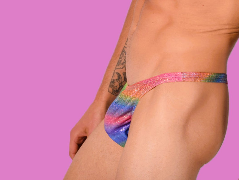 XS/S SMU Colorful Flash Thongs 33413 MX11