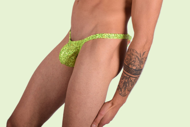 XL SMU Mens Flash Thong NEON 33453 MX11