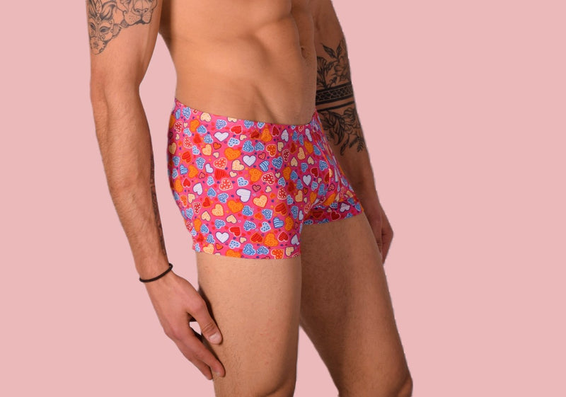 XS/S SMU Hipster Underwear Happy Hearts 43119 MX12