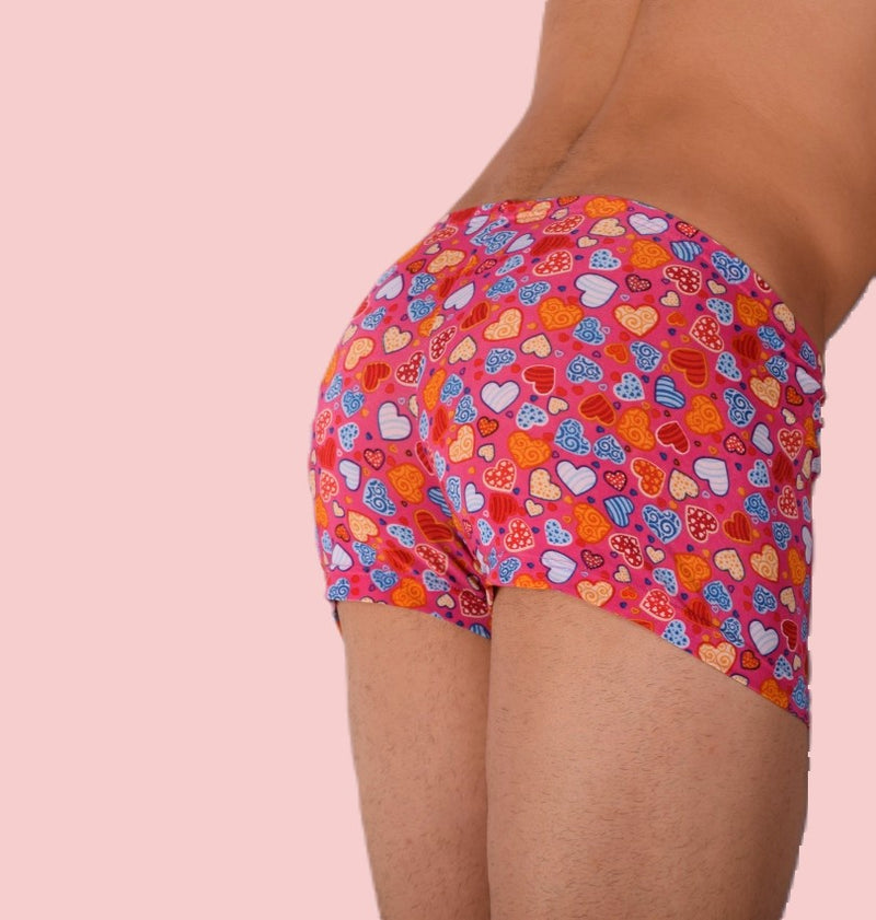 XS/S SMU Hipster Underwear Happy Hearts 43119 MX12