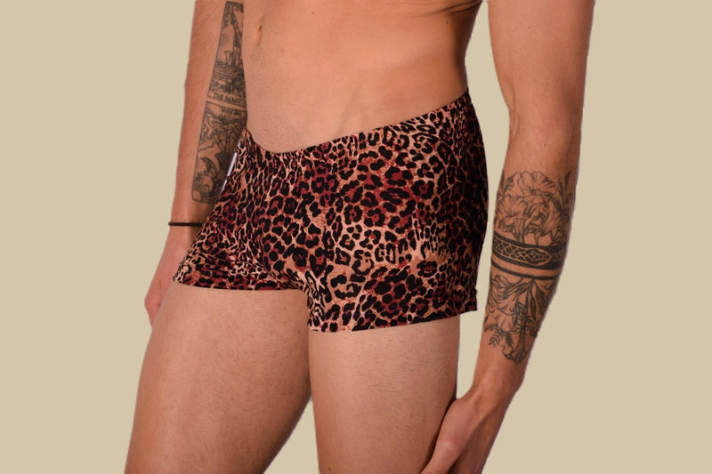 XS/S SMU Mens  Hipster Underwear Leopard 43124 MX12