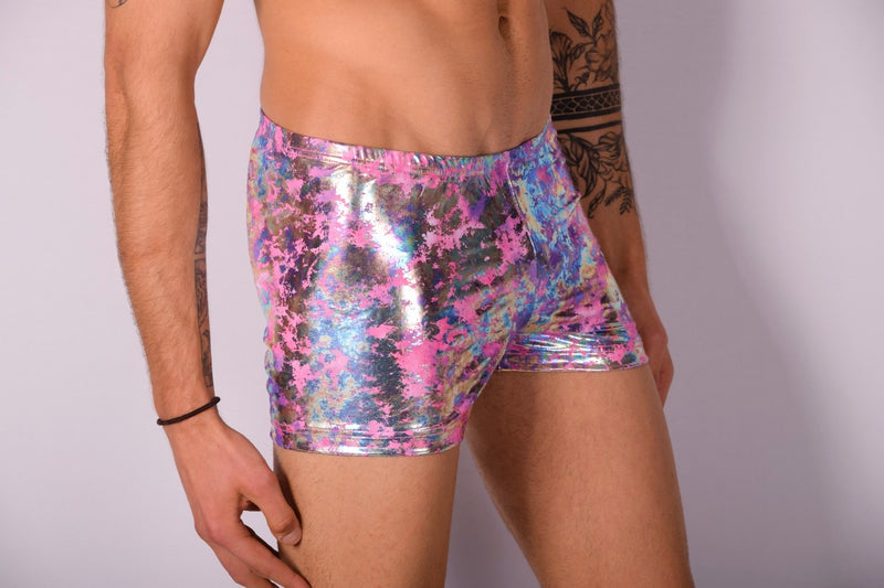 XS/S SMU Mens  Swim Hipster Underwear Splash 43131 MX12