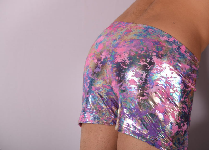 XS/S SMU Mens  Swim Hipster Underwear Splash 43131 MX12