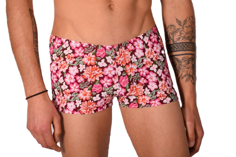 XS/S SMU Mens Hipster Underwear Flowers 43133 MX12