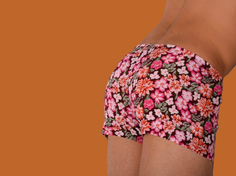 XS/S SMU Mens Hipster Underwear Flowers 43133 MX12