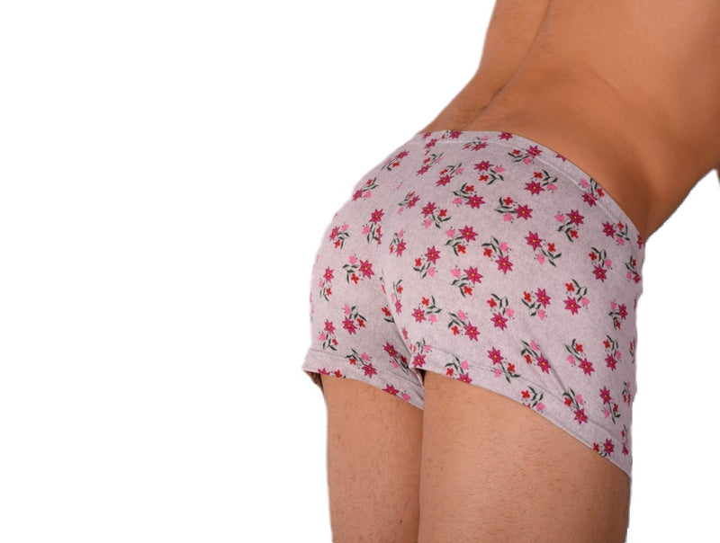 XS/S SMU Mens Hipster Flowers 43134 MX12