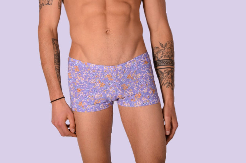 XS/S Mini-Boxer SMU Hipster Underwear Flowers 43138 MX12