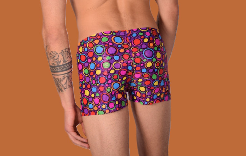 XS/S SMU Mens Hipster Underwear Sparkling Bubbles 43141 MX12