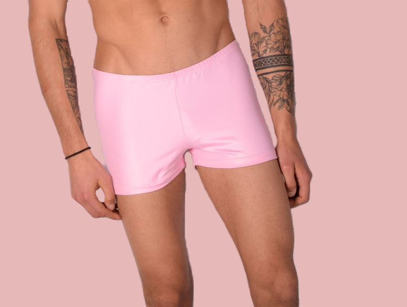 XS/S SMU Mens Swim Hipster Underwear Bubble Gum 43144 MX12