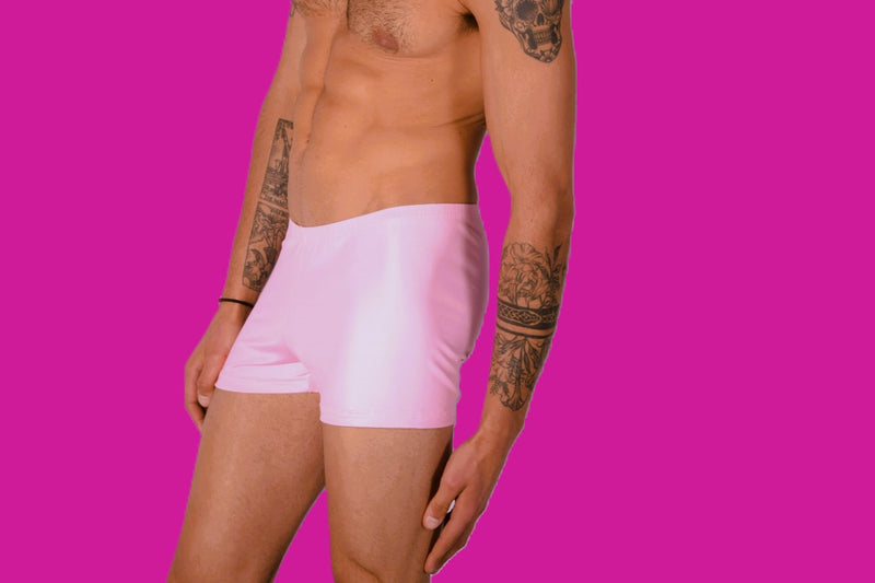 XS/S SMU Mens Swim Hipster Underwear Bubble Gum 43144 MX12