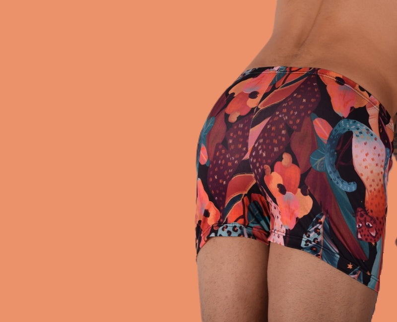 XS/S SMU Mens Hipster Underwear Wild Print 43146 MX12