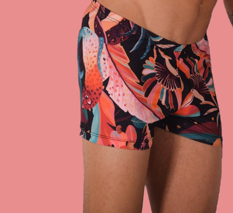 XS/S SMU Mens Hipster Underwear Wild Print 43146 MX12