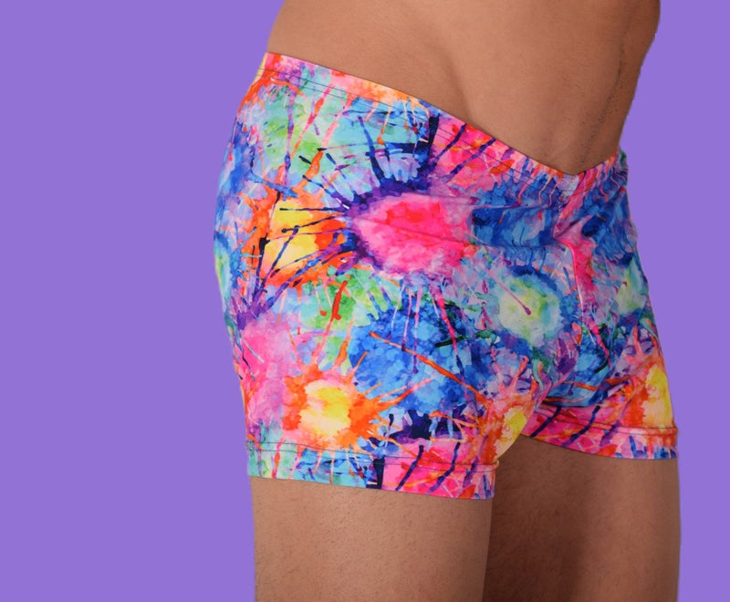 XS/S SMU Mens Swim Hipster Abstract 43147 MX12