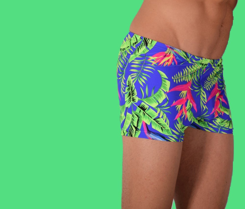 XS/S SMU Swim Hipster Underwear Plants 43149 MX12