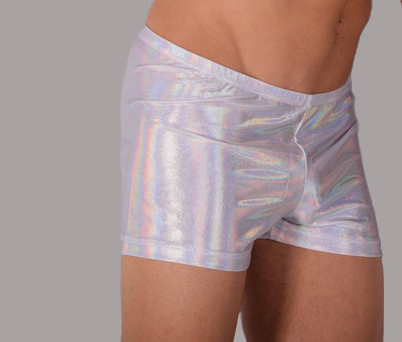 XS/S SMU Mens  Hipster Underwear Silver Sparks 43152 MX12