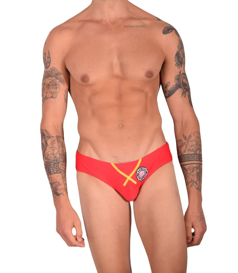 Marcuse MARX Swim Briefs Swimwear 12018 Red 1