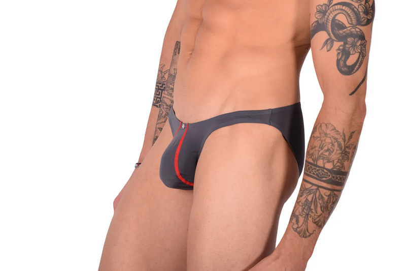 SMU Teaser Mini Briefs Grey 40603 H56