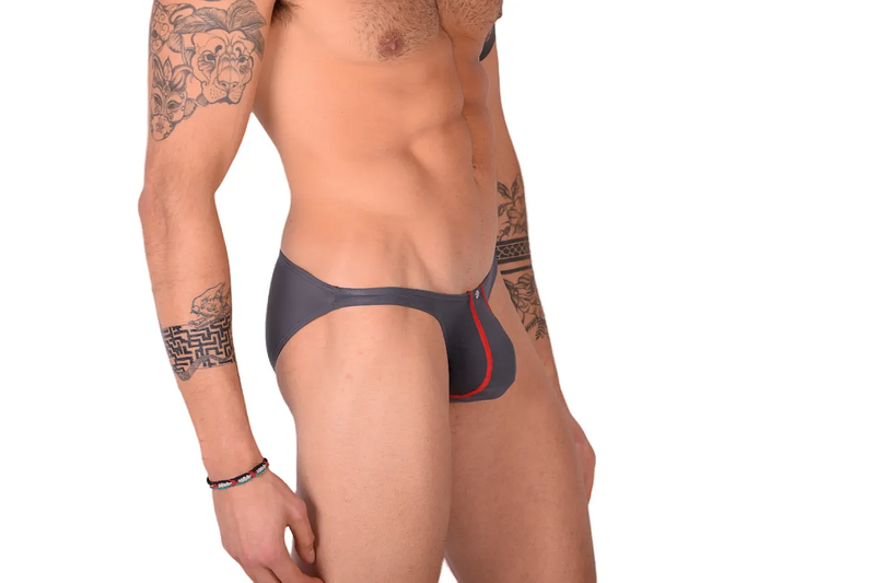 SMU Teaser Mini Briefs Grey 40603 H56