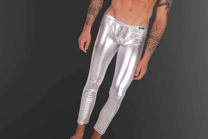 SMU Leggings Hot And Flashy Silver Legging 8231 MX22