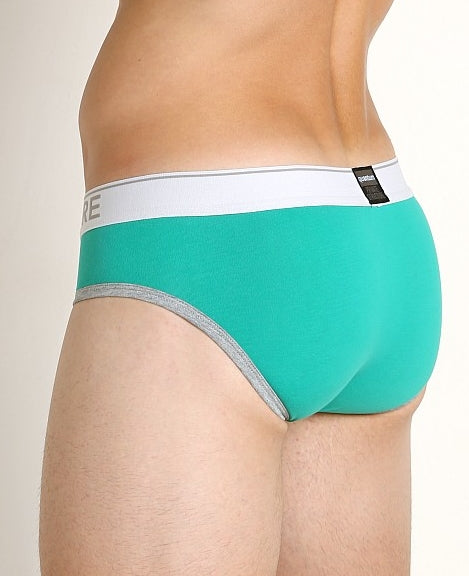 Private Structure Brief Quantum Cotton Briefs Jade Green 8