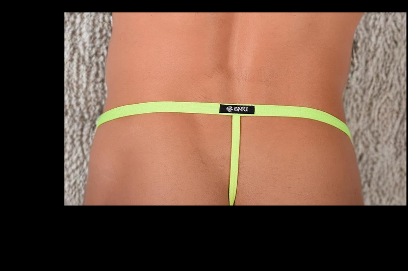 SMU Teeser Fine Lace See-Through G-String Lime 20014 20