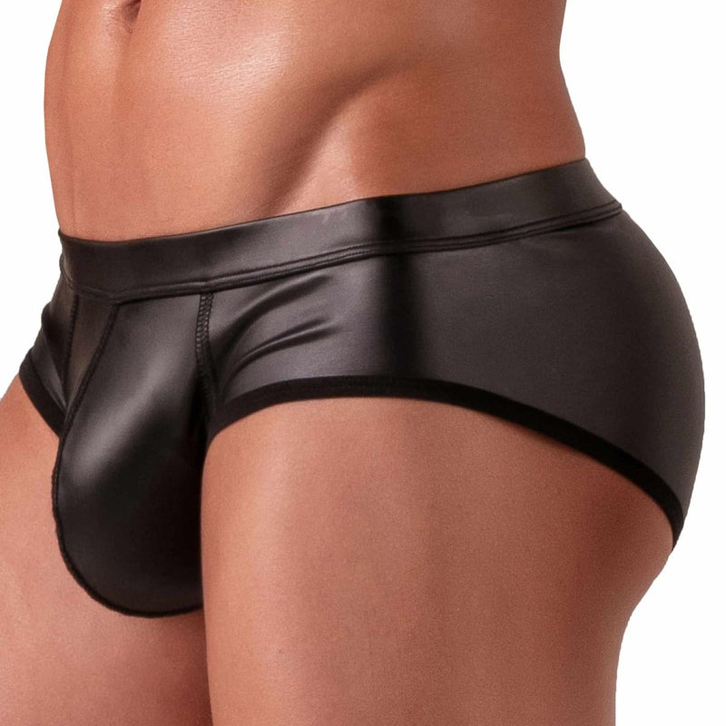 Absolu Male By TOF PARIS Master Briefs With Secret Pocket Optimal Pouch in Black2