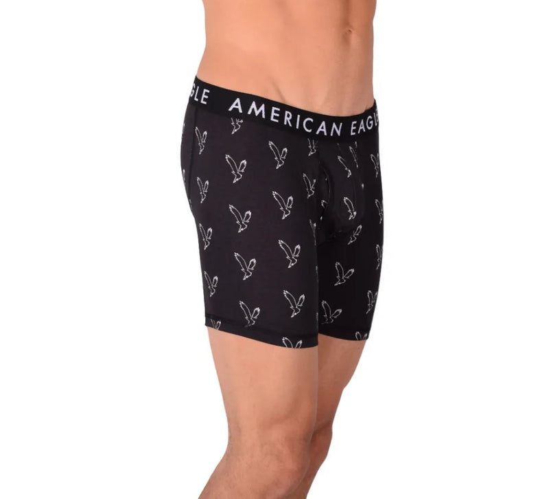 American Eagle Black Eagles Fly Front Boxer Brief AE12