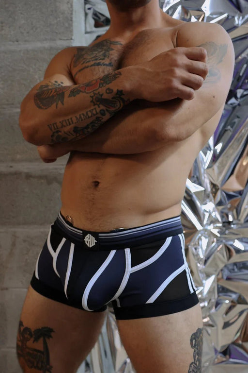 BREEDWELL Circuit Breaker Boxer Brief Large Pouch in Black 221